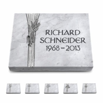 Omega Marmor/Strikt mit Aluminium-Ornament